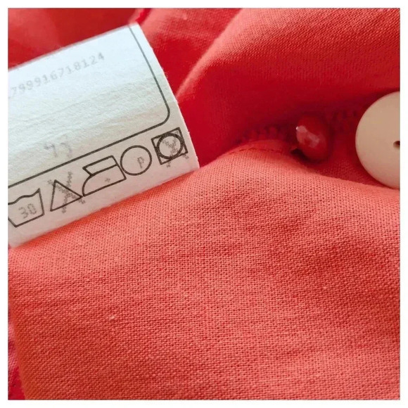 PETER HAHN Vintage Dolman Button Midi Dress UK Size 22 US Size XL - Picture 8 of 8